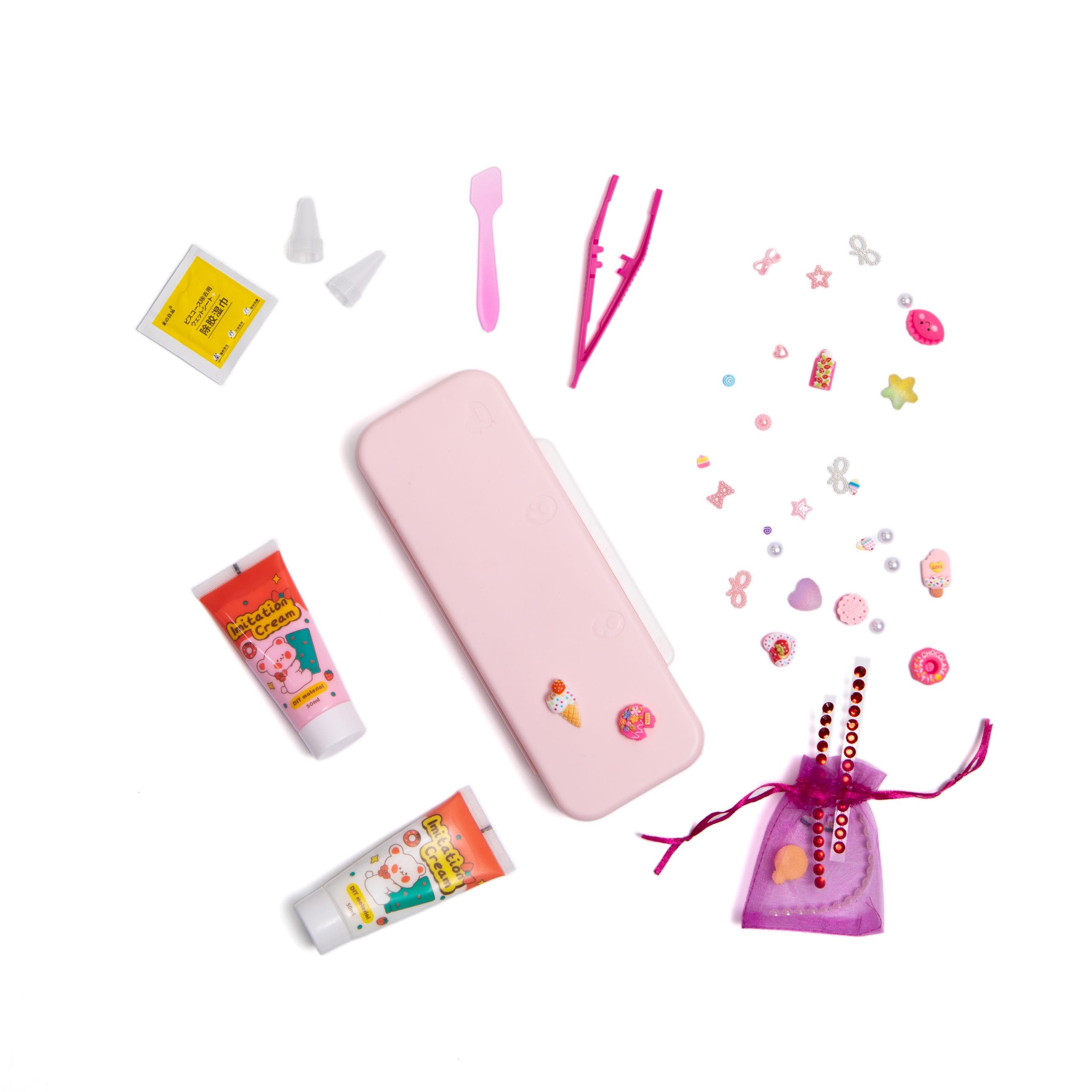 Kreativní sada na obal telefonu – Sweets styl